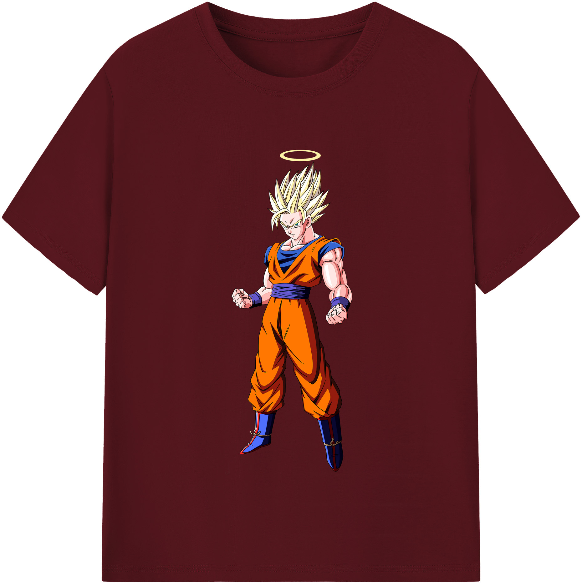 （画像用） ドラゴンボール 孫悟空（そん ごくう）Son Goku カカロット DRAGON BALL Kakarotto 綿100％半袖Tシャツ（フロントプリント）
